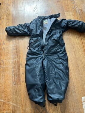 OAKI Kids Navy One-Piece Insulated Snowsuit